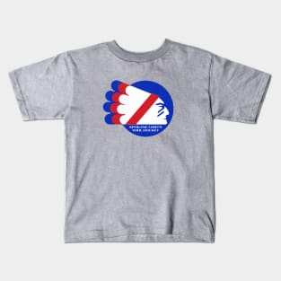 Defunct Spokane Chiefs WIHL Hockey 1985 Kids T-Shirt